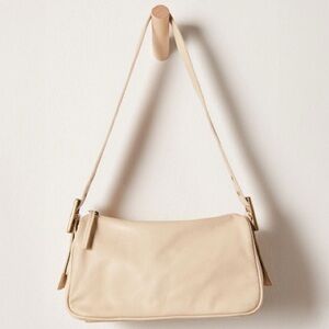 NWT Free People Arm Candy Shoulder Bag in Sand Dollar